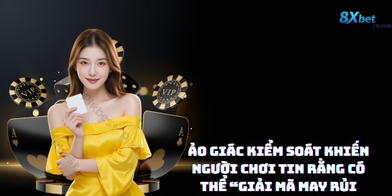 Minh họa tâm lý người chơi trong soi cầu bạch thủ lô, dễ rơi vào vòng lặp thắng – thua và ảo tưởng kiểm soát.