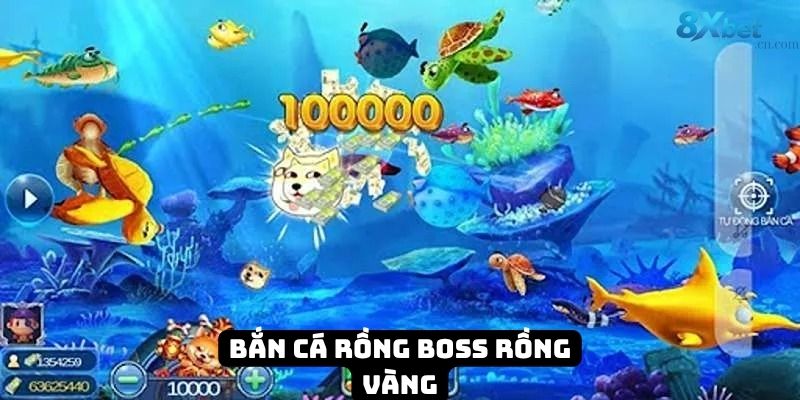 Bắn cá rồng boss rồng vàng