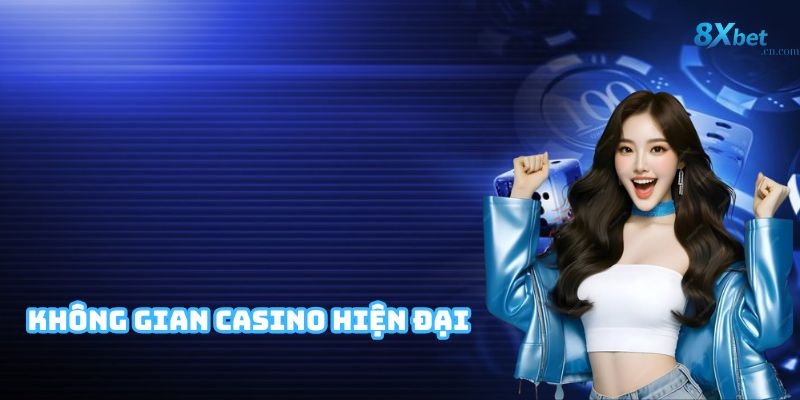 Sảnh casino trực tuyến chuyên nghiệp tại 8XBET
