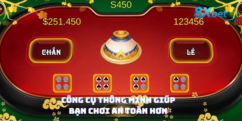 Giao diện xóc đĩa 8xbet