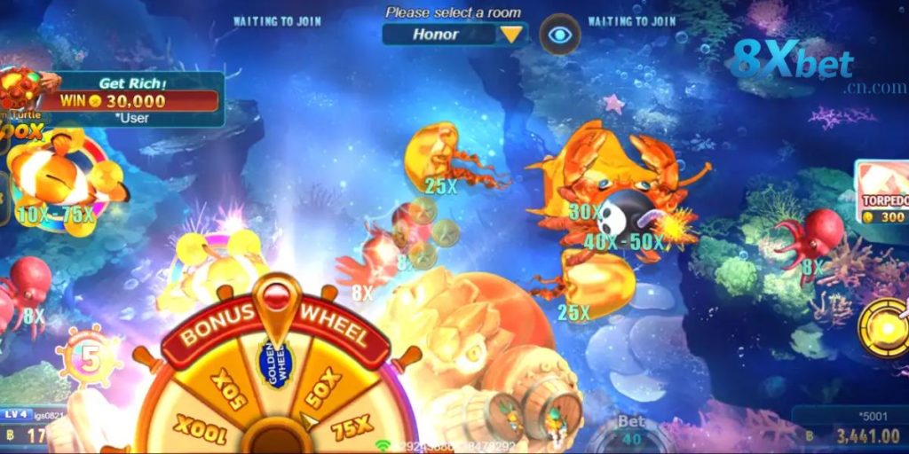Happy Fishing tại 8xbet – game bắn cá đổi thưởng hấp dẫn