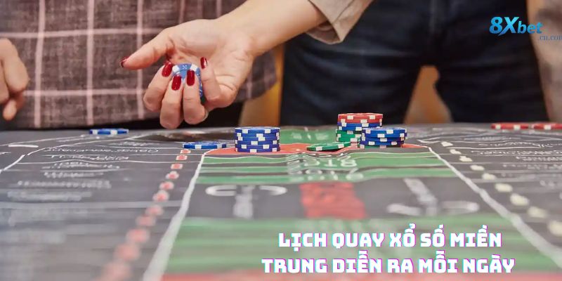 Lịch quay số miền Trung chi tiết từng ngày trong tuần giúp người chơi dễ theo dõi và tra cứu kết quả.