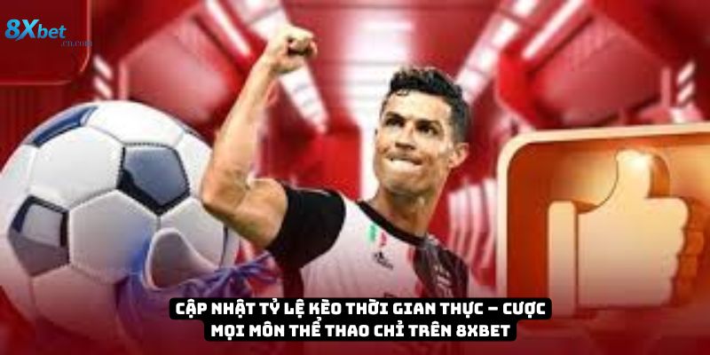 Cập nhật tỷ lệ kèo thời gian thực – Cược mọi môn thể thao chỉ trên 8xbet